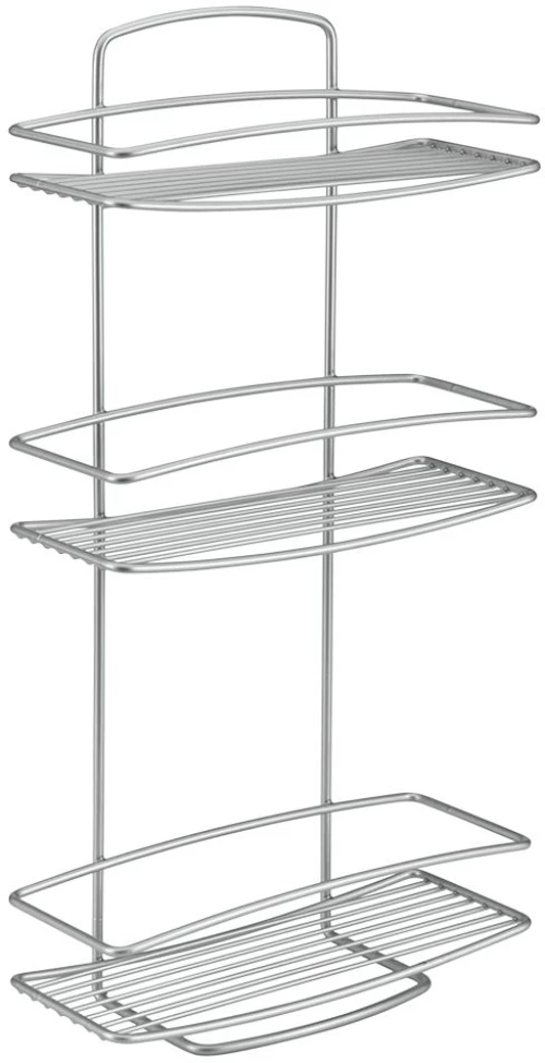 Εταζέρα Μπάνιου Ορθογώνια Τριπλή 26x11x53υψ Onda Polytherm Metaltex 460003