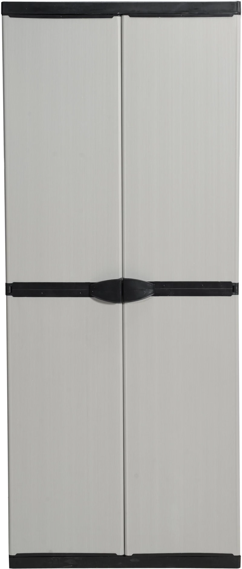 Ντουλάπα Με Χώρισμα Mongardi Γκρι  68x39,5x168υψ 16421