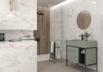 Πλακάκι CR. PISA GOLD 60x120 Λευκό Γυαλιστερό