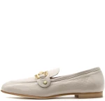 VELAIDE PATENT LEATHER MOCASSINS WOMEN VELAIDE ΕΚΡΟΥ (VLD-M09-D-AVORIO-PL)