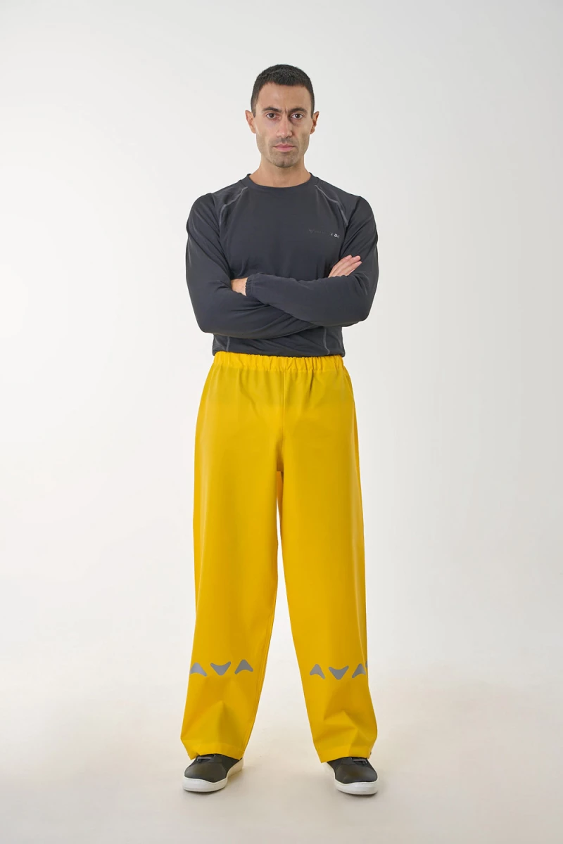 Anorak Αδιάβροχο Παντελόνι Way R® – ανακλαστικό, κίτρινο
