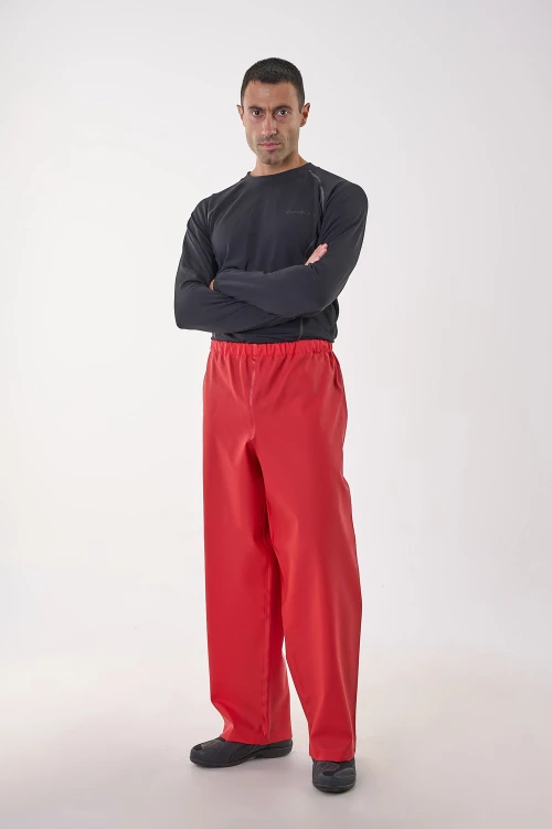 Anorak Αδιάβροχο Παντελόνι Way® – Κόκκινο