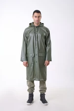 Anorak Αδιάβροχη Καπαρντίνα Walker® x-long- Λαδί