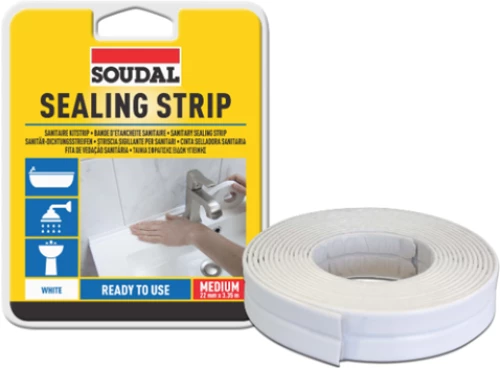 SOUDAL Ταινία Σφράγισης Ειδών Υγιεινής 3,35m - 22mm