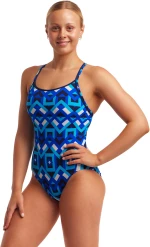 FUNKY Ladies Diamond Back One Piece - Gee A Geo FS11L71721