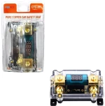 PerVoi Ασφαλειοθήκη με ψηφιακό βολτόμετρο CTC-387 - Digital Fuse Holder