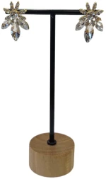 Soul γυναικεία σκουλαρίκια με στρας