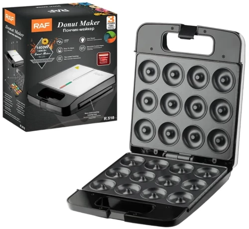 RAF Συσκευή για Ντόνατς 1400W R.518 - Donut Maker