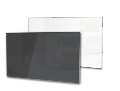 ΓΥΑΛΙΝΗ ΠΡΟΣΟΨΗ CLIP ON GLASS ANTRACITE (ΑΝΘΡΑΚΙ) ΓΙΑ ΘΕΡΜΟΠΟΜΠΟΥΣ NOBO NTL4T 15 1500W