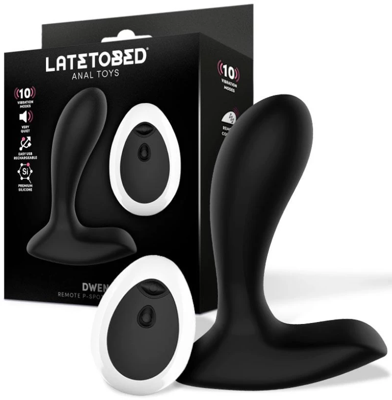 Dwen P-Spot Vibrator USB with Remote Control