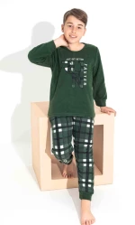 Παιδική Πιτζάμα Για Αγόρι Fleece W3701 - ΚΥΠΑΡΙΣΣΙ