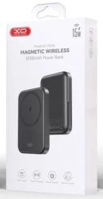 XO PR242 ΑΣΥΡΜΑΤΟ ΜΑΓΝΗΤΙΚΟ POWERBANK 15W   PD20W  5000mAh   ΜΑΥΡΟ