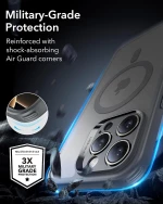 ESR CLASSIC PRO SET HALOLOCK MAGSAFE IPHONE 16 PRO FROSTED GREY