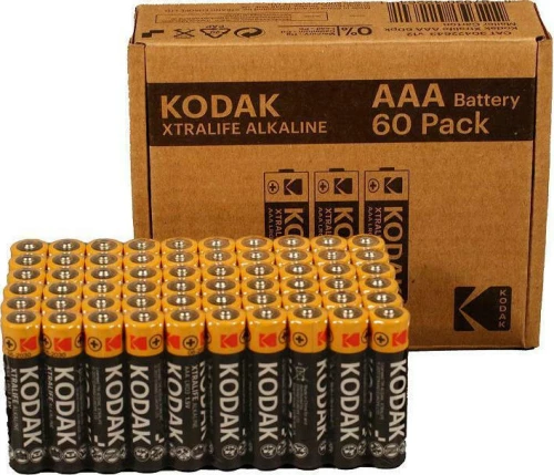 KODAK Xtralife AAA αλκαλικές μπαταρίες 1.5V 60τμχ