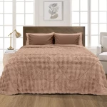 LINO ΚΟΥΒΕΡΤΟΠΑΠΛΩΜΑ CONILIO OLD PINK 220X240 Old Pink Υπέρδιπλο
