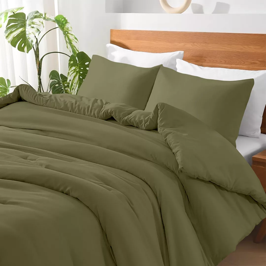 LINO ΣΕΝΤΟΝΙ BASICO KHAKI 170X260 Khaki -