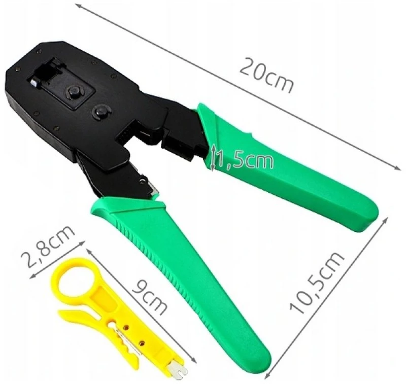 EZ-CRIMPER468 - Πρέσα Ακροδεκτών RJ45, RJ11, RJ12