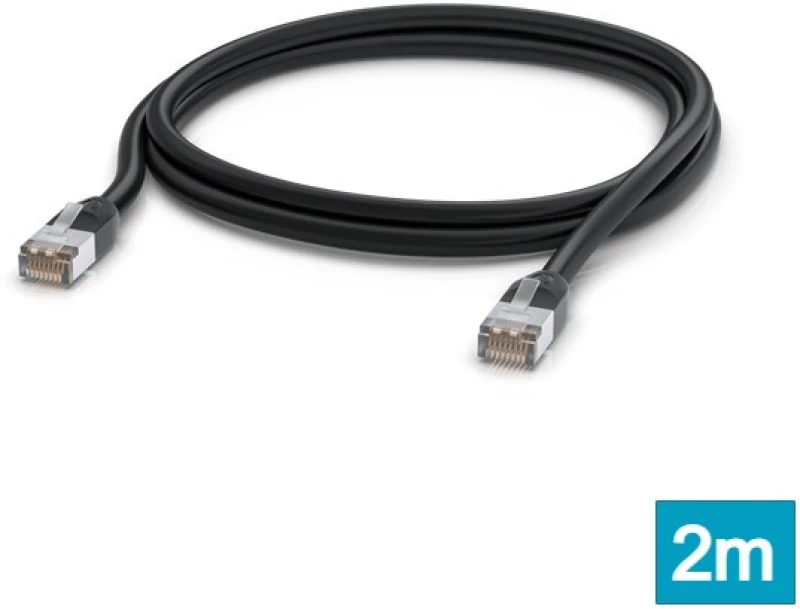 UACC-Cable-Patch-Outdoor-2M-BK Patch Cable Outdoor STP 2m Cat5e Μαύρο