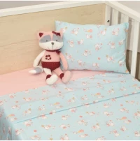 Σετ Σεντόνια Κούνιας (110x160) Des.212 Baby Oliver