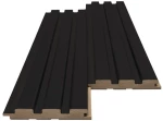 MDF PANEL ΜΕ 3D ΠΗΧΑΚΙΑ 505090 BEAT ST 16/119/2750mm BLACK New Plan