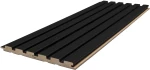 MDF PANEL ΜΕ 3D ΠΗΧΑΚΙΑ 505090 BEAT ST 16/119/2750mm BLACK New Plan