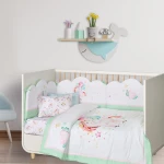 DAS BABY ΠΑΝΤΑ ΚΟΥΝΙΑΣ FUN DIGITAL PRINT 4919 MINT, PINK, WHITE
