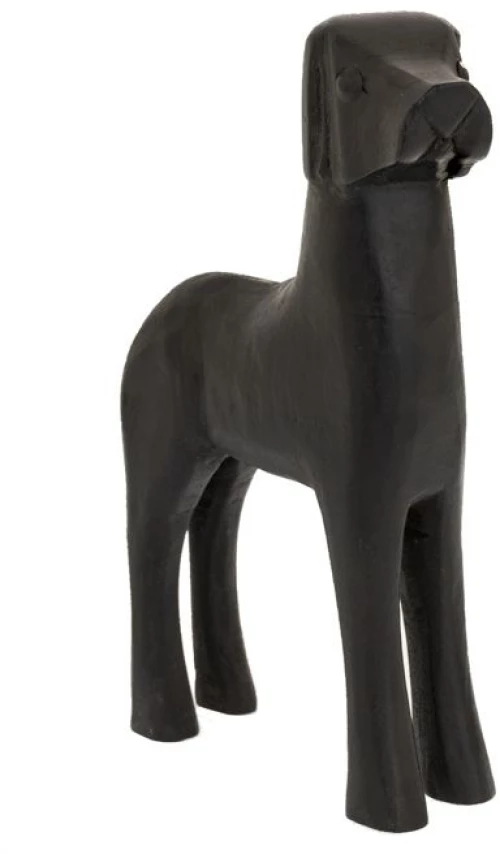 ΜΑΥΡΗ ΞΥΛΙΝΗ ΦΙΓΟΥΡΑ ΣΚΥΛΟΥ 26Χ19Χ5ΕΚ