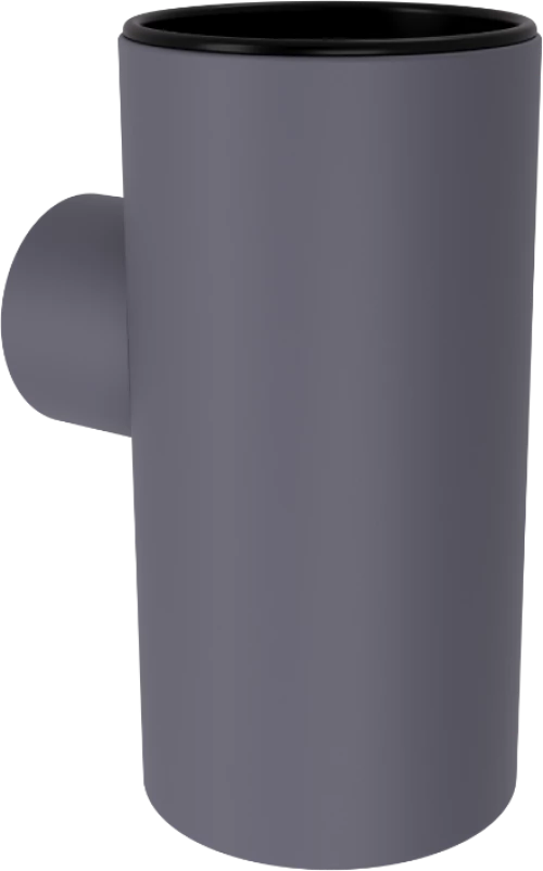 Verdi Ποτηροθήκη Τοίχου Μεταλλική 301.15.06 Graphite Grey