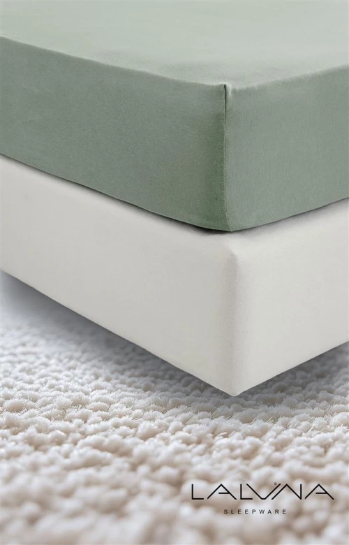 Κατωσέντονο Jersey La Luna Cool Khaki - 120x200