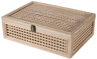 Artekko Box Διακοσμητικό Κουτί Ξύλο Μπαμπού Φυσική Απόχρωση (47x32.5x14.5)cm Artekko AV48148