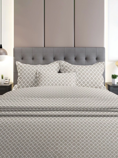 Σετ Σεντόνια Flannel 530 Grey Μονό (160x260)