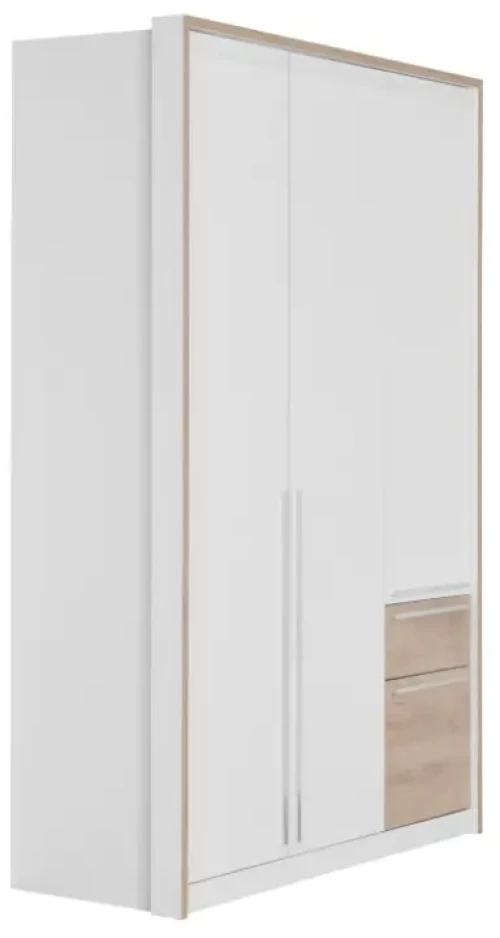 MATIS Ντουλάπα 3V2F Kaliopa Δρυς Λευκό Matis683262