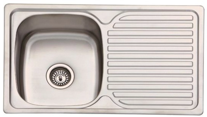 Eco Sink Νεροχύτης Ανοξείδωτος Με 1 Γούρνα Με Μαξιλάρι