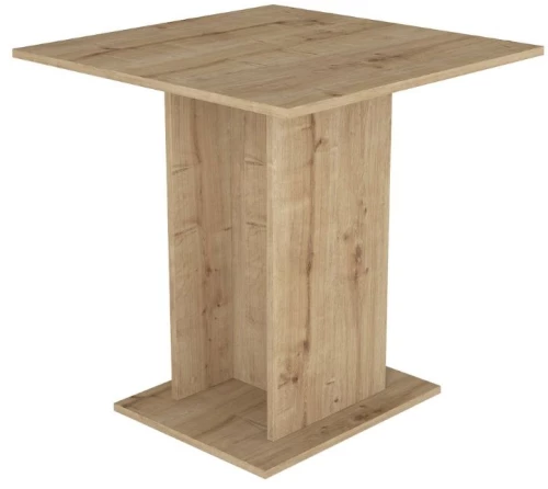 473772 ΤΡΑΠΕΖΙ ALLOS MEGAPAP ΧΡΩΜΑ SAPPHIRE OAK 75X75X77ΕΚ.
