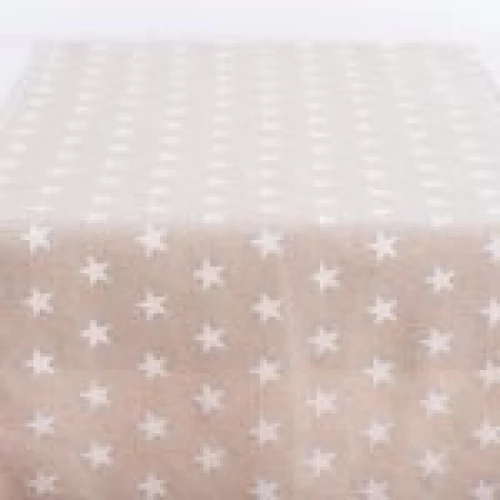 478972 BEAUTY HOME ΡΑΝΝΕΡ ΑΣΤΕΡΙ ΛΕΥΚΟ 34 CM X 1,5 M