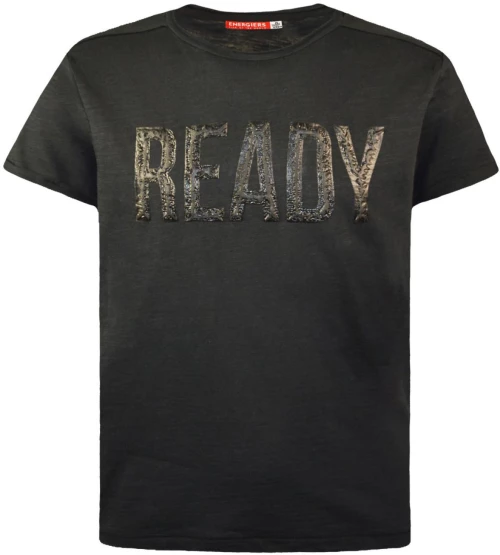 Μπλούζα "Ready" μαύρη