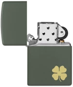 ZIPPO Αναπτήρας - 49796 Four Leaf Clover Design