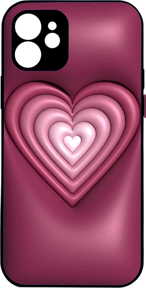 Hearts pink IPhone XR