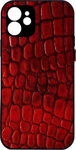 Animal print red croco Samsung Galaxy S22 Plus
