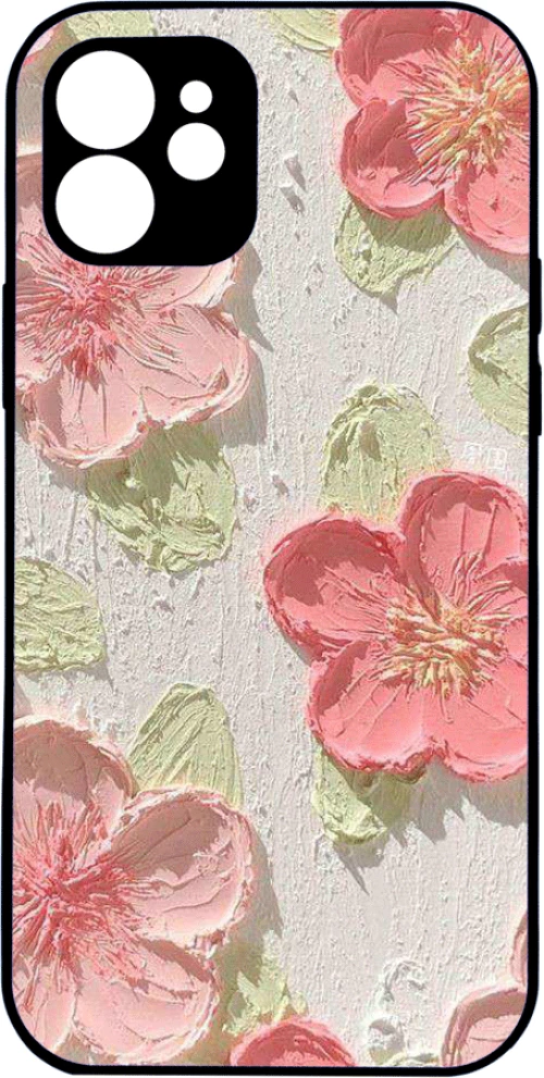 Flowers in Canvas IPhone 15
