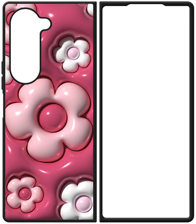 Flowers in Pink Samsung Galaxy Z Fold 6