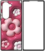 Flowers in Pink Samsung Galaxy Z Fold 6