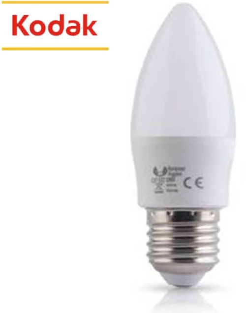KODAK LED LAMP C37 E27 6W 480LM WARM