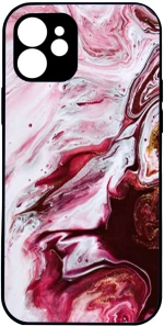 Marble red-white IPhone XR