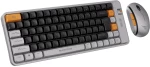 ALCATROZ BT5.3/2.4G MULTI-DEVICE RECHARGEABLE KEYBOARD & MOUSE TETRIZ AIR 300C AUTUMN BLACK