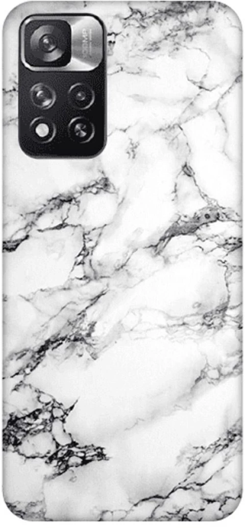 Marble Silicone case Θήκη για Xiaomi Redmi Note 11 Pro+ (Plus) white