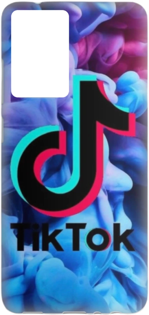 Tik Tok Silicone case Θήκη για Xiaomi Redmi Note 10 / 10S blue