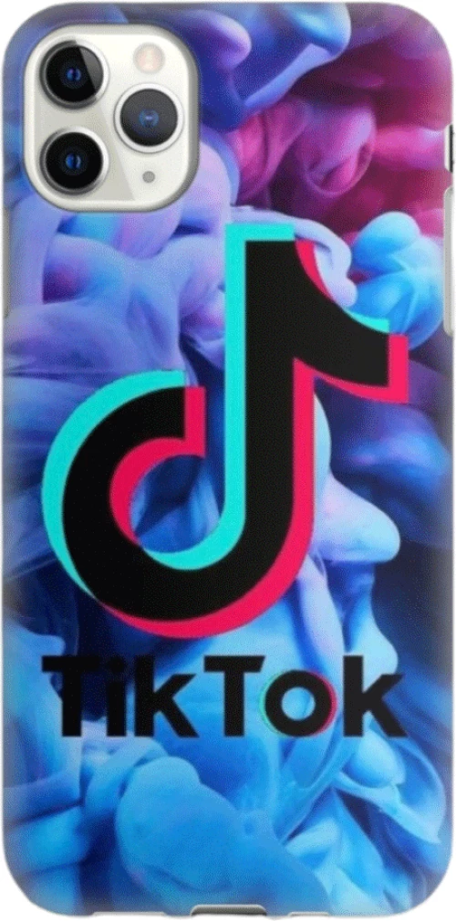 Tik Tok Silicone case Θήκη για Iphone 12 blue