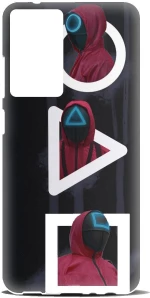 Squid Game 2 Silicone case Θήκη για Xiaomi Poco M3 Pro 5G / Redmi Note 10 5G black-red