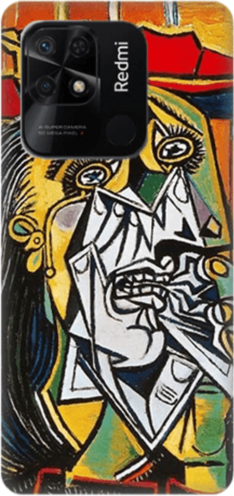 "The Weeping Woman" Silicone case Θήκη για Θήκη για Xiaomi Redmi 10c